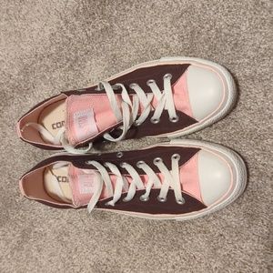 Sneakers-Converse-Brown and pink - 9.5
